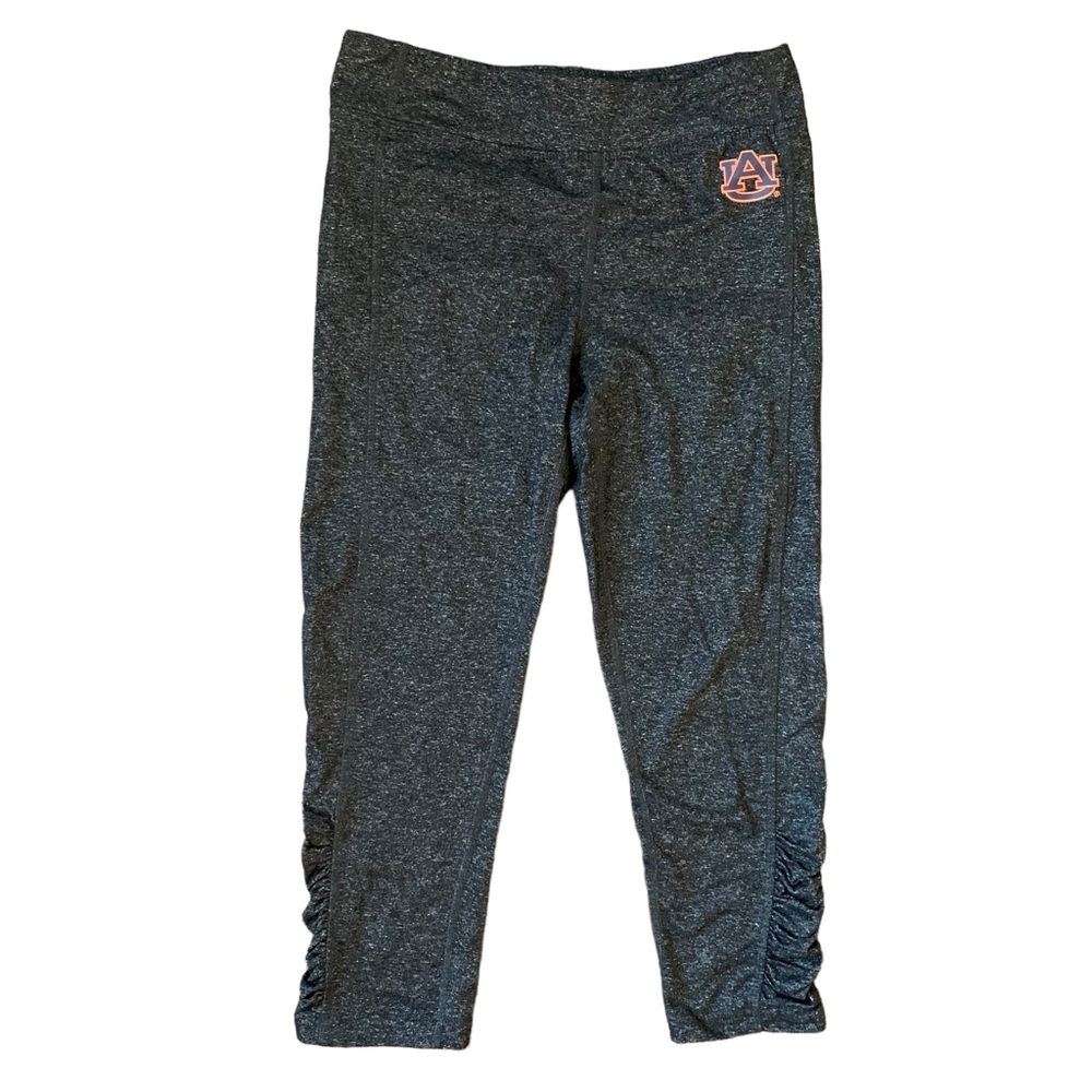 Stadium Athletics Auburn University cropped gray logo leggings size small